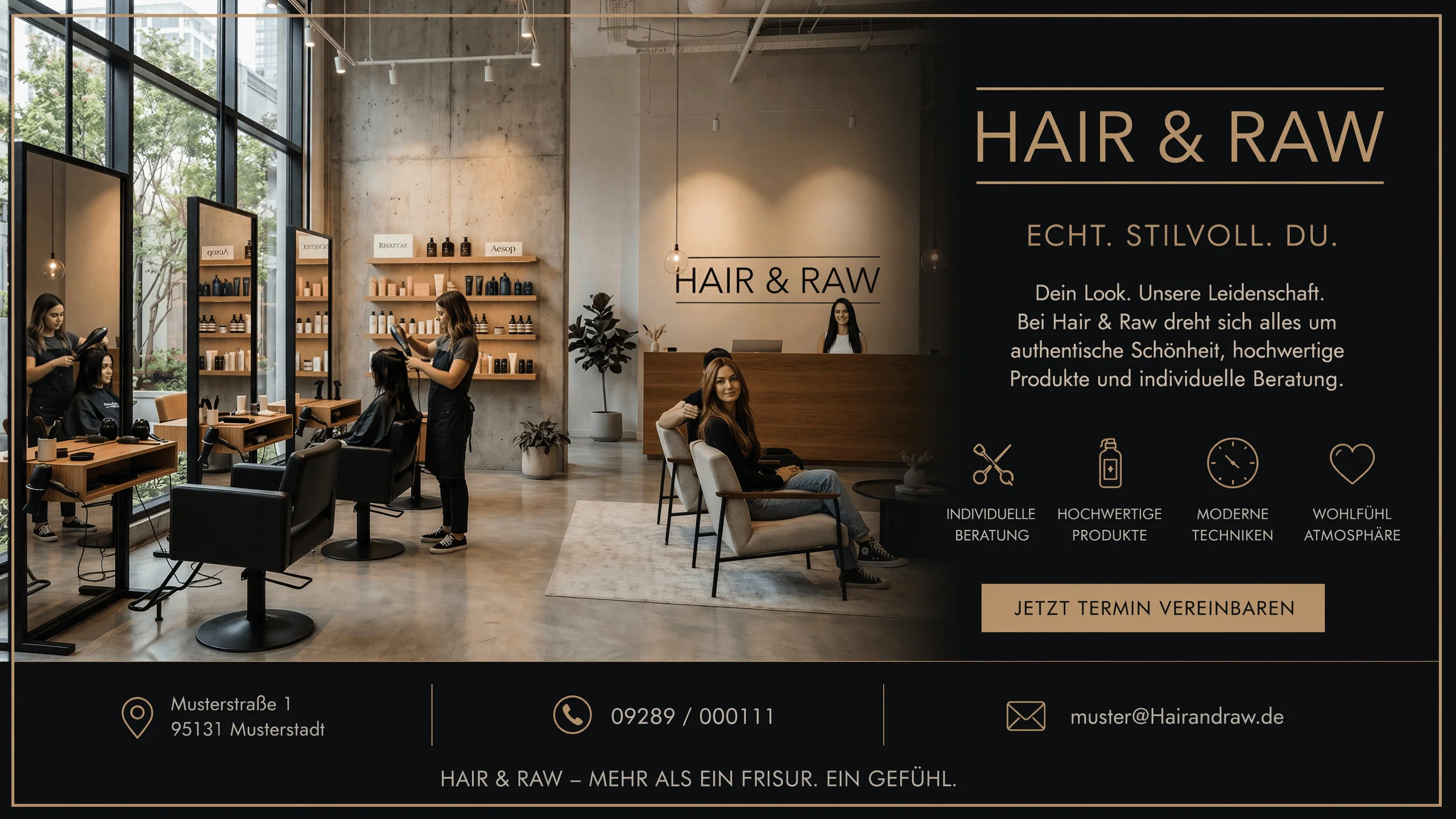 Friseur Werbeanzeige 4